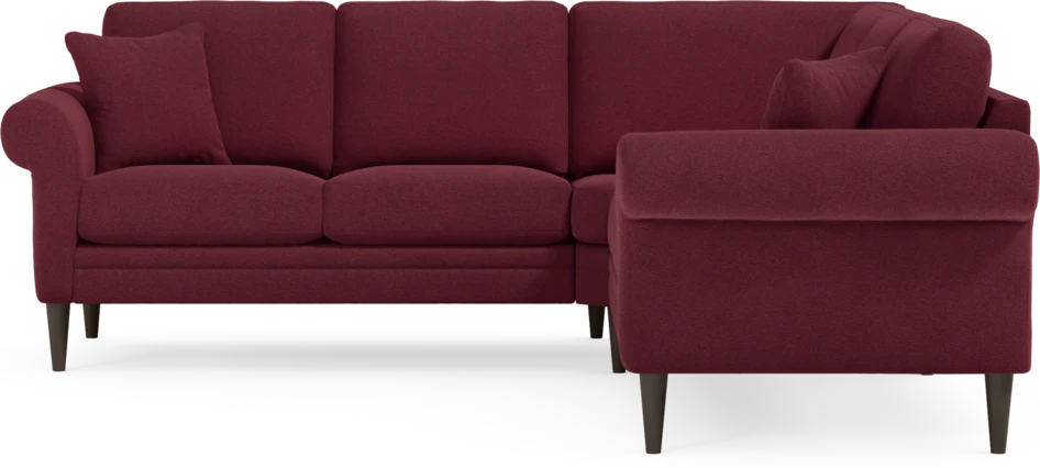 Eden - Hörnsoffa, 2+2-sits - Röd