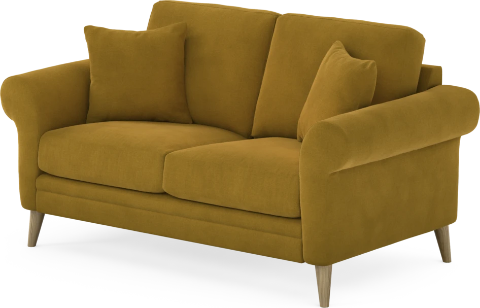 Eden - 2-sits soffa - Gul