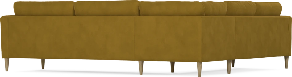 Bridge - Hörnsoffa, 2+3-sits - Gul