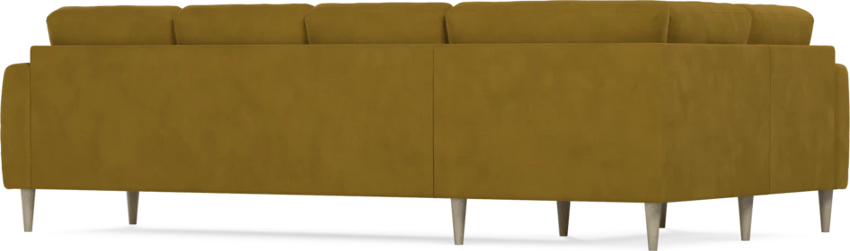 Eden - Hörnsoffa, 1+3-sits - Gul