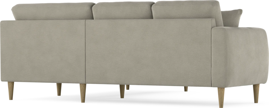 Eden - Hörnsoffa, 2+2-sits - Brun