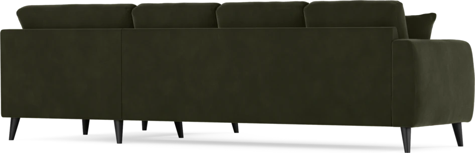 Eden - Hörnsoffa, 3+1-sits - Grön