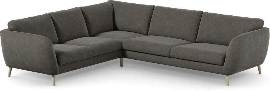 Madison Lux - Hörnsoffa 2+3-sits, hörn 1 - Grå
