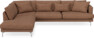Harper - 3-sits soffa med divan vänster - Orange