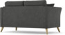 Eden - 2-sits soffa - Svart