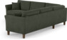 Eden - Hörnsoffa 2,5+2,5 - Grön