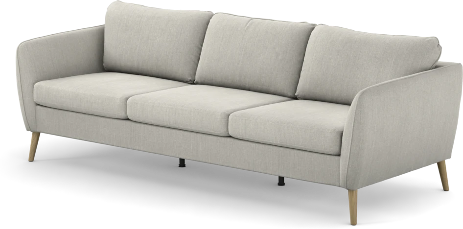County - 3-sits soffa - Grå