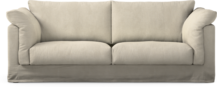 Cherrie Klädsel - Klädsel till 2,5-sits soffa - Vit