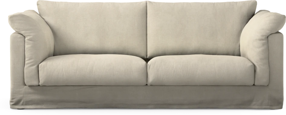 Cherrie Klädsel - Klädsel till 2,5-sits soffa - Vit
