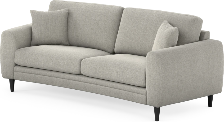Eden - 2,5-sits soffa svängd - Grå