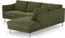 Madison - 2-sits soffa med divan höger - Grön