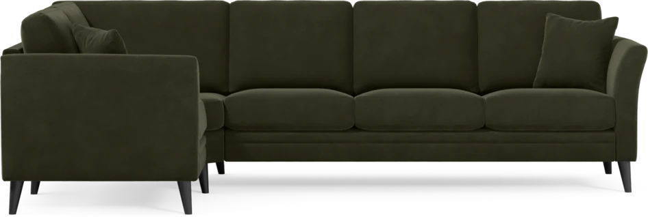 Eden - Hörnsoffa, 1+3-sits - Grön