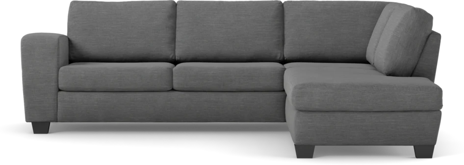 Friday - 2,5-sits soffa med divan höger - Grå