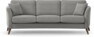 Eden - 3-sits soffa svängd - Grå