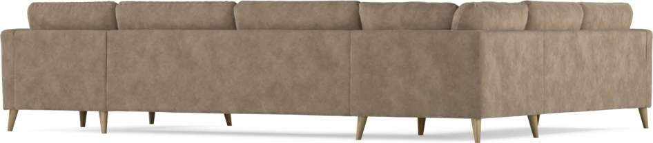 Bridge - Hörnsoffa, 2+3-sits med schäslong höger - Beige