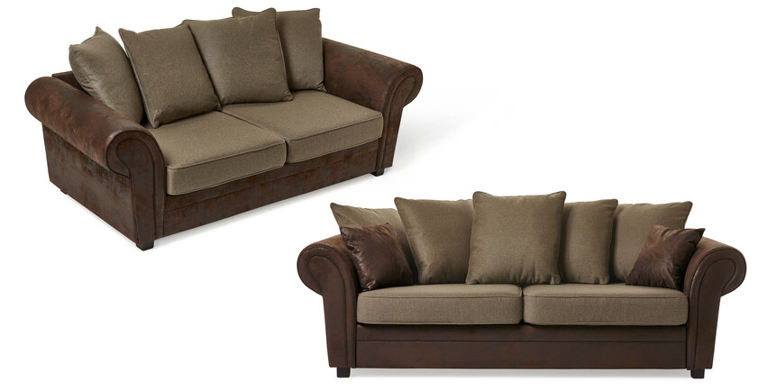 Arizona - Soffgrupp 2-sits och 3-sits soffa - Brun