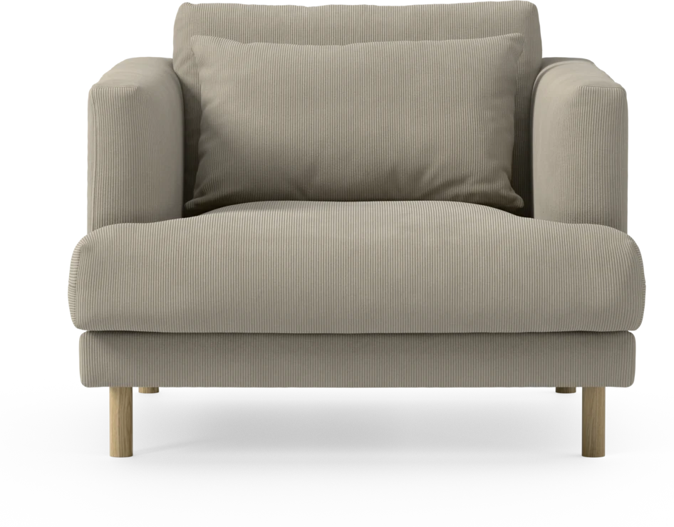 Harper - Fåtölj, 75 cm - Beige