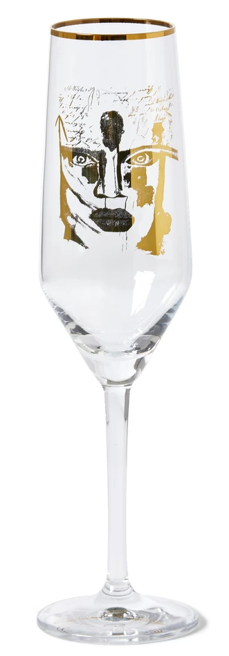 Carolina Gynning - Champagneglas, 30 cl - Gul
