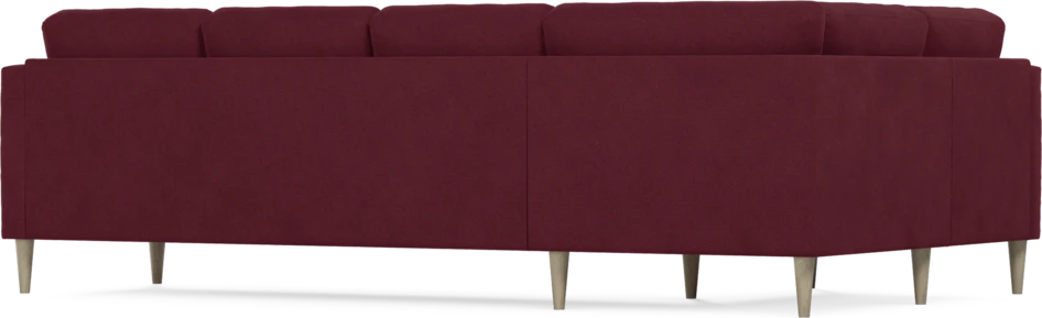 Eden - Hörnsoffa, 1+3-sits - Röd