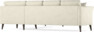 Eden - Hörnsoffa, 3+3-sits - Vit