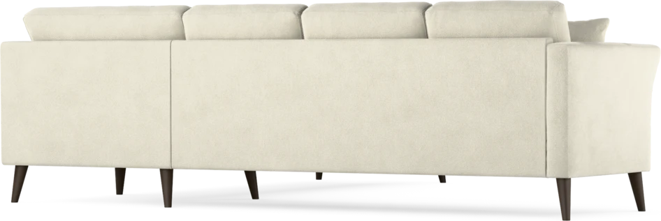 Eden - Hörnsoffa, 3+3-sits - Vit