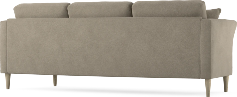 Eden - 3-sits soffa svängd - Beige