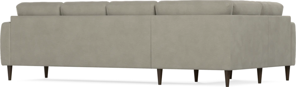 Eden - Hörnsoffa, 1+3-sits - Brun