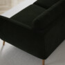 Madison Lux - 2-sits soffa med schäslong vänster - Grön