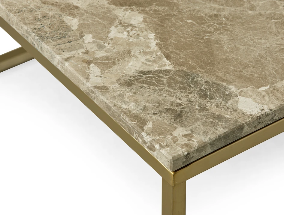 Amanda - Soffbord, L 80 cm - Beige
