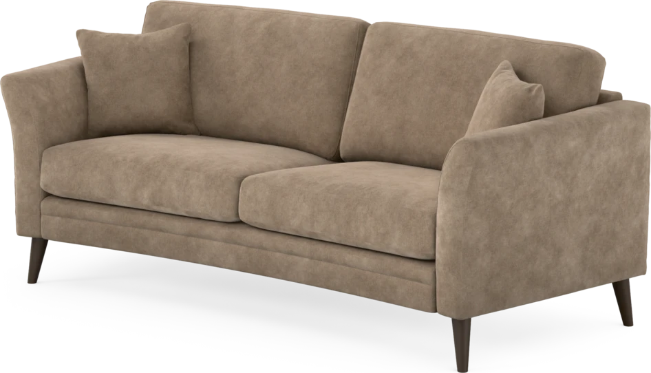 Eden - 2,5-sits soffa svängd - Beige