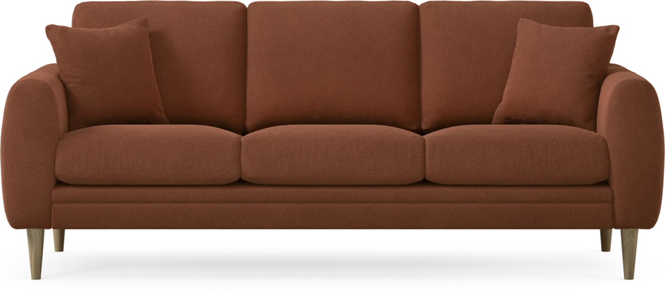 Eden - 3-sits soffa - Orange