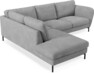 Madison Lux - 2-sits soffa med divan vänster - Vit