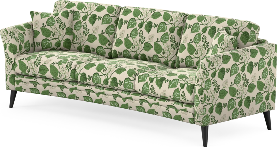 Eden - 3-sits soffa svängd - Flerfärgad