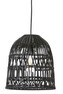 Knute - Utelampskärm, H33 Ø30 cm - Svart