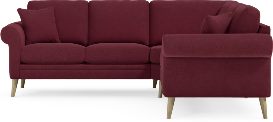 Eden - Hörnsoffa, 2+2-sits - Röd
