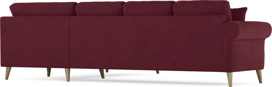 Eden - Hörnsoffa, 3+2-sits - Röd