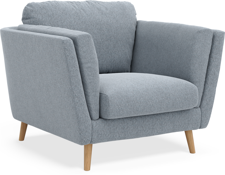 Madison Lux - Fåtölj, 70 cm - Blå
