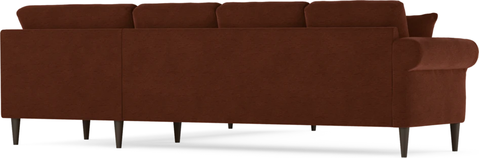 Eden - Hörnsoffa, 3+3-sits - Orange