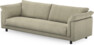 Cherrie - 4-sits soffa, hel dyna, fast klädsel - Beige