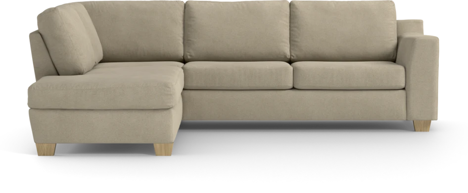 Friday - 2,5-sits soffa med divan vänster - Beige