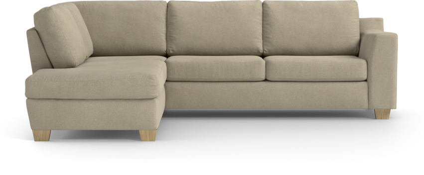 Friday - 2,5-sits soffa med divan vänster - Beige