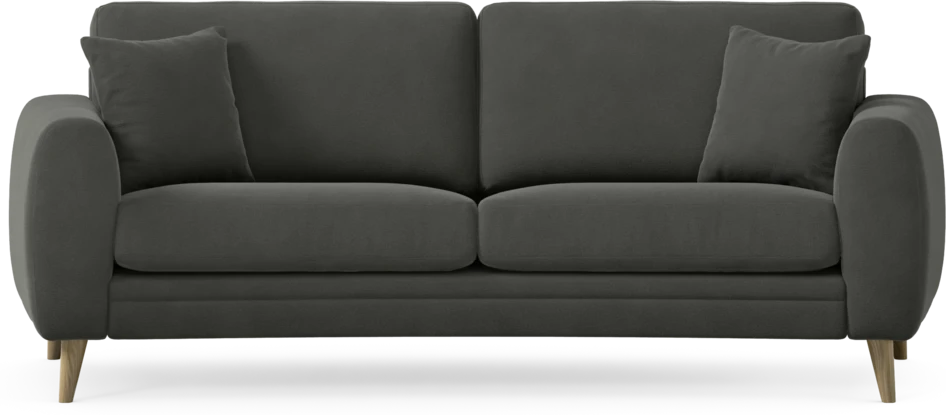 Eden - 2,5-sits soffa svängd - Grå