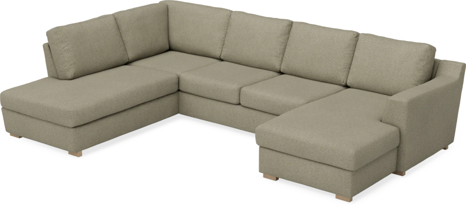 Friday - 3-sits soffa med divan vänster och schäslong höger - Beige