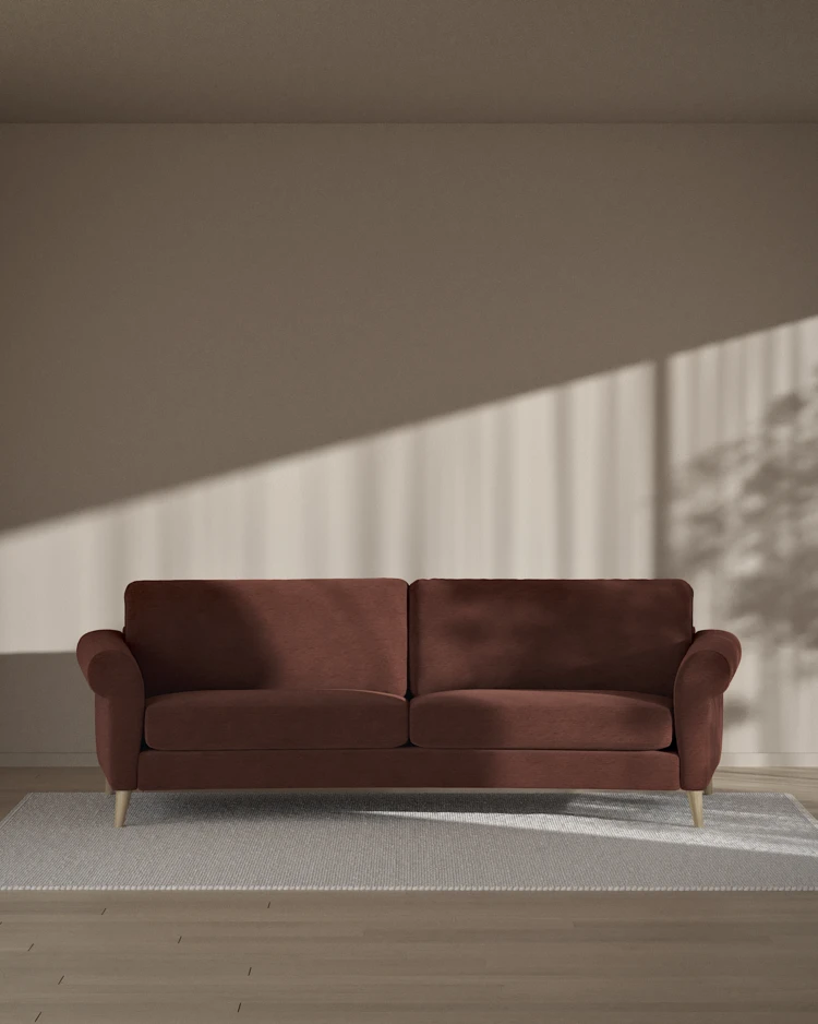 Bridge - 3-sits soffa svängd - inspiration