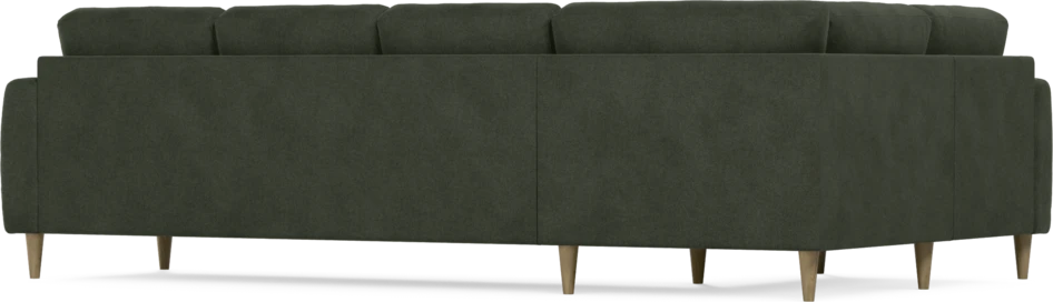Eden - Hörnsoffa, 1+3-sits - Grön