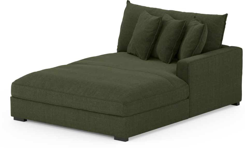 Rossi - Schäslong XL höger - Grön
