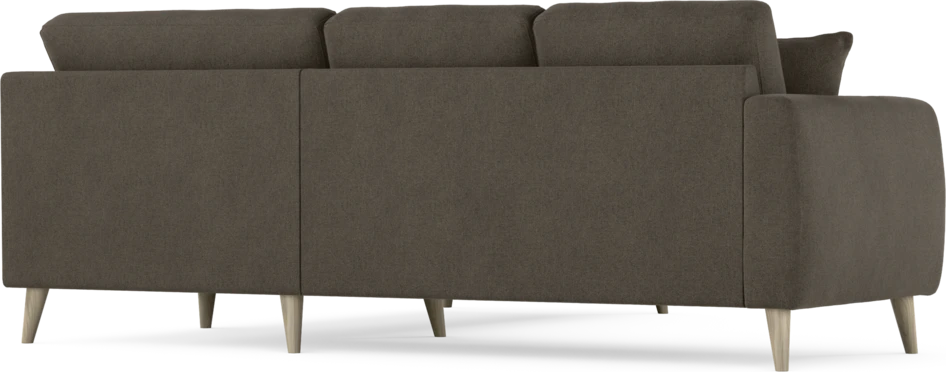 Eden - Hörnsoffa, 2+2-sits - Brun