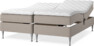 Delux Sense - Ställbar säng, dubbelsäng med bäddmadrass - Beige
