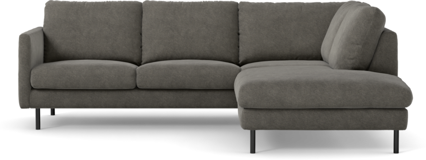 Madison Lux - 2-sits soffa med divan höger - Grå