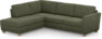 Friday - 2,5-sits soffa med divan vänster - Grön